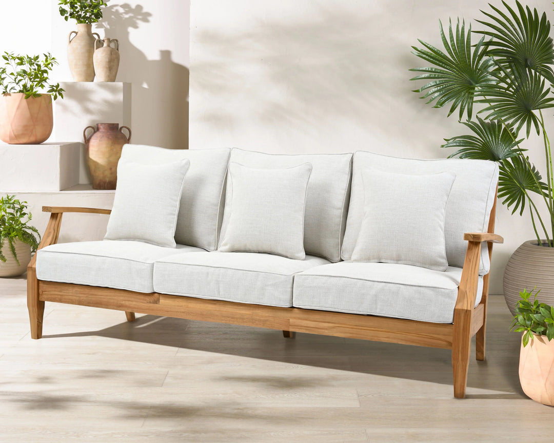 White/Natural Teak