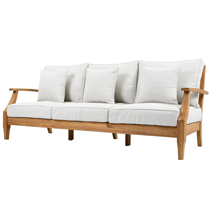 White/Natural Teak