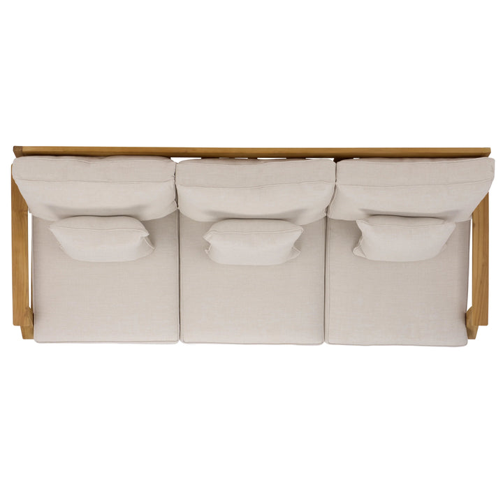 White/Natural Teak