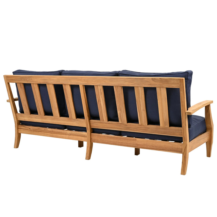 Natural Teak/Navy