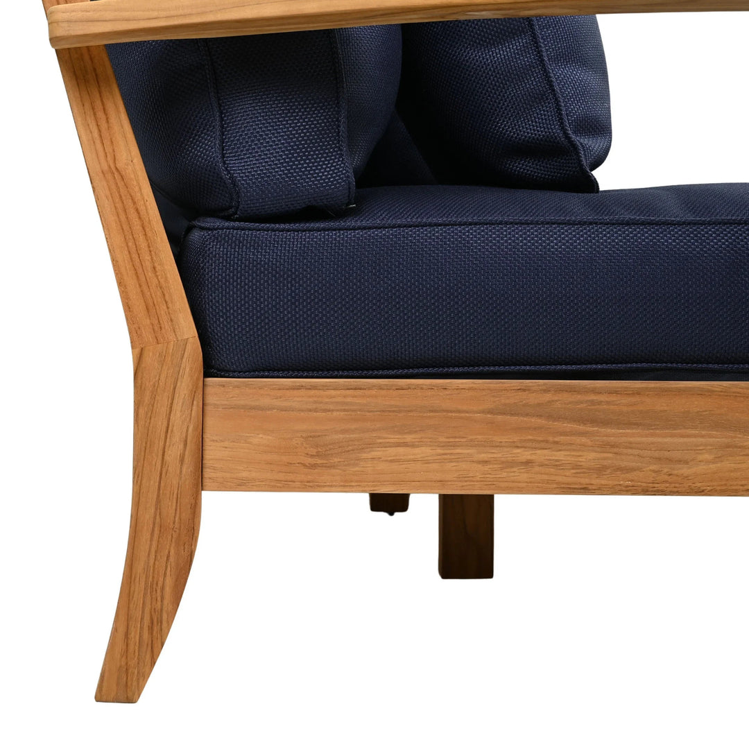 Natural Teak/Navy