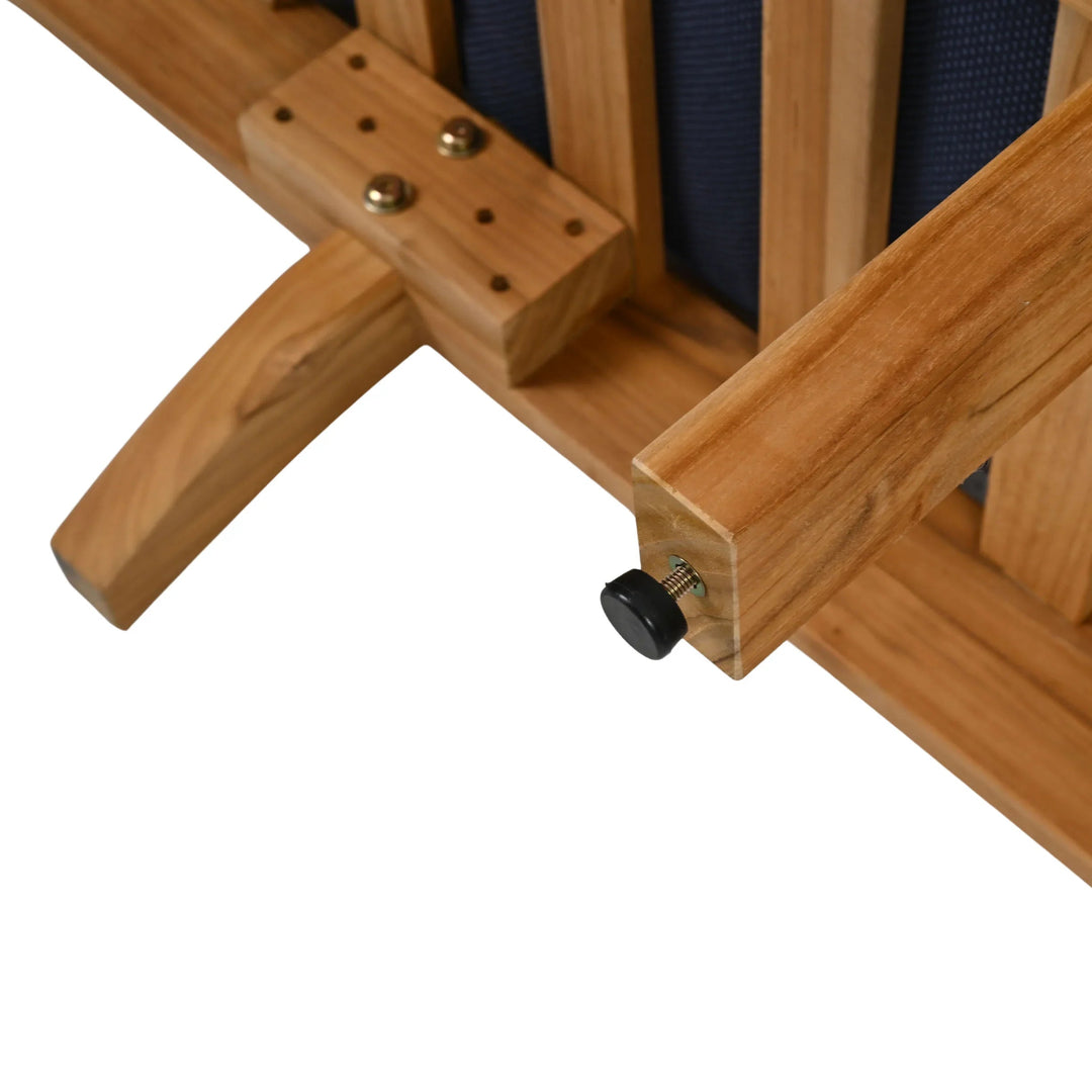 Natural Teak/Navy