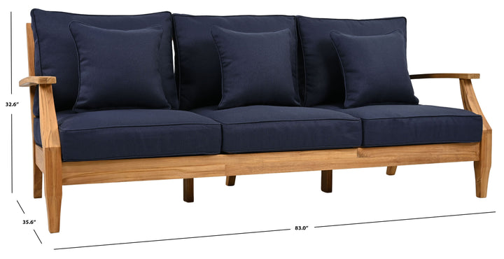 Natural Teak/Navy