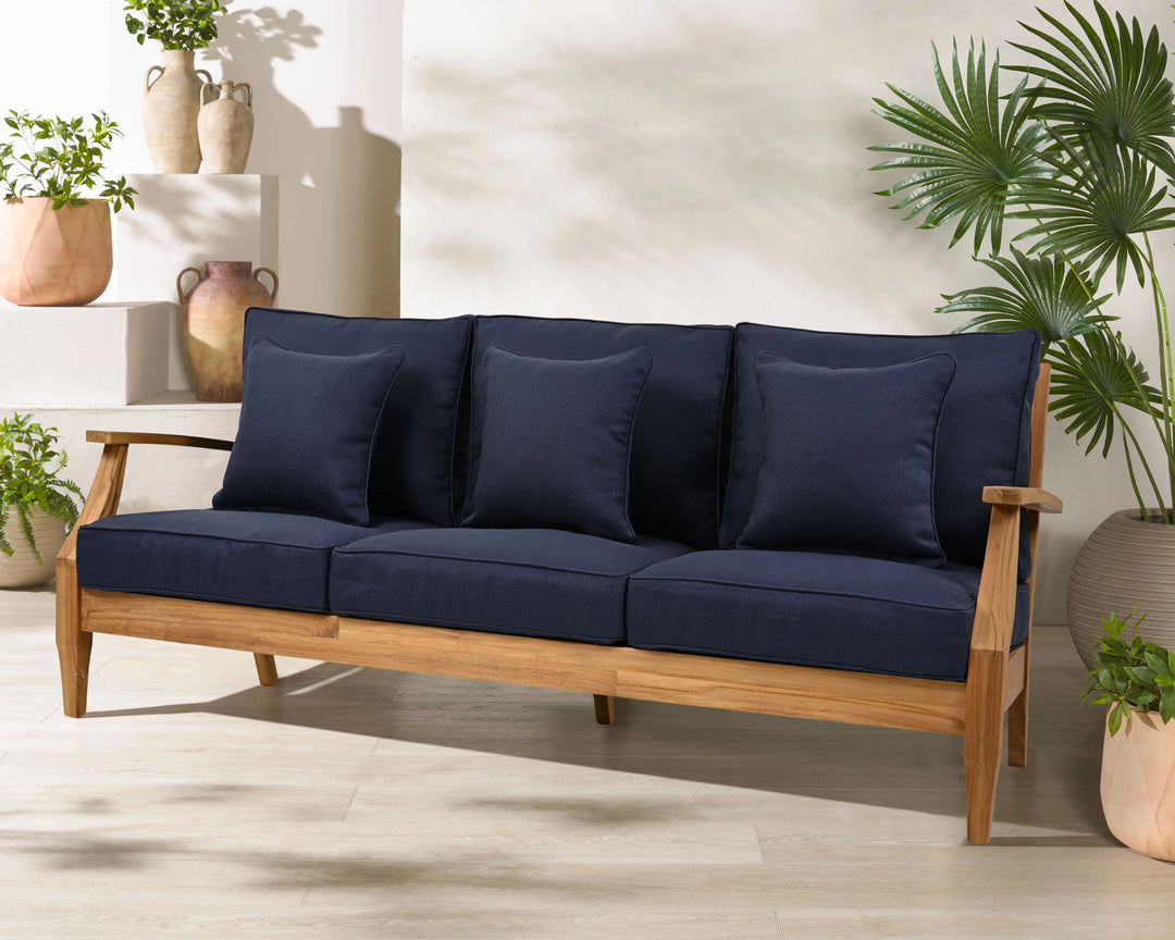 Natural Teak/Navy