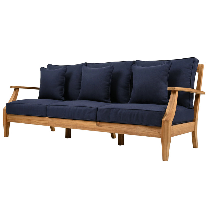 Natural Teak/Navy