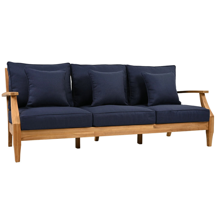 Natural Teak/Navy