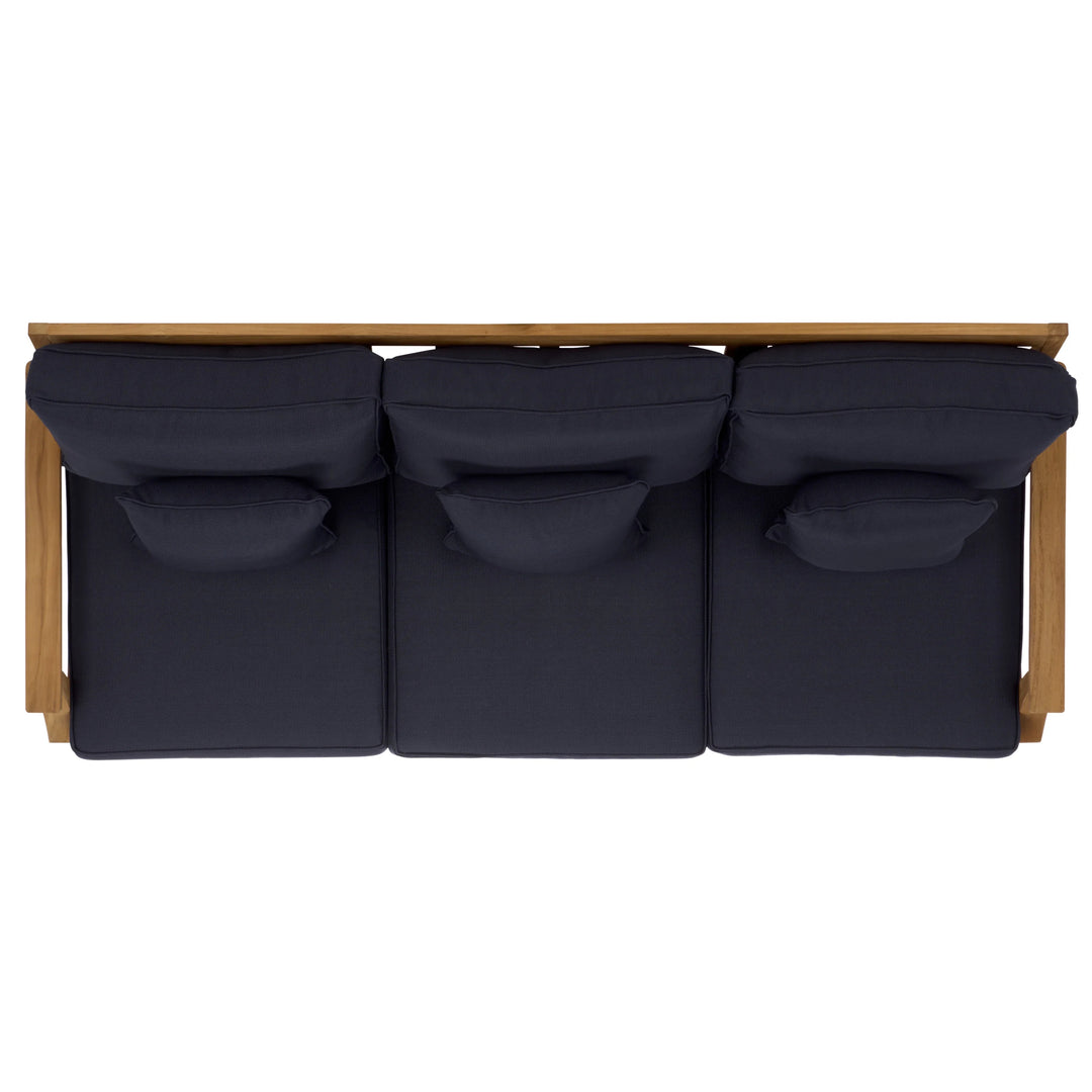 Natural Teak/Navy