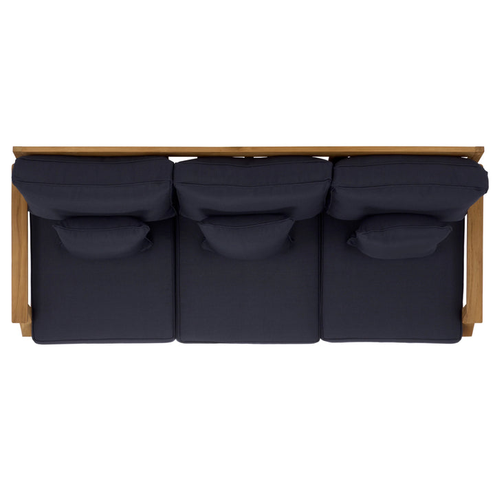 Natural Teak/Navy