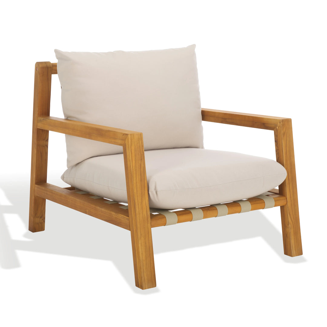 SwayLiving Trinidad Brazilian Teak Patio Chair OUTDOOR CHAISE LOUNGES