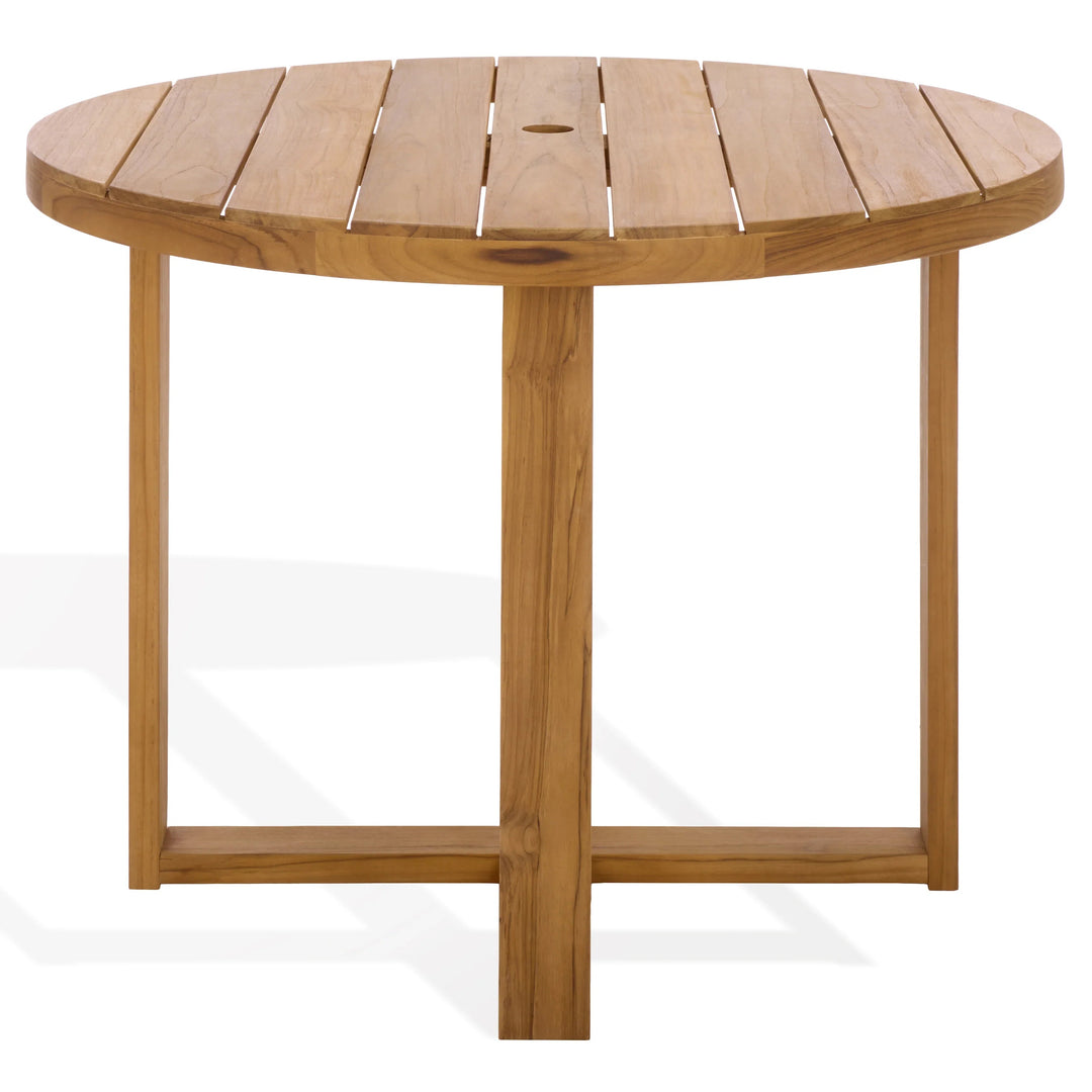 SwayLiving SwayLiving Mayaguana Brazilian Teak Round Dining Table