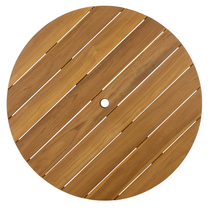 SwayLiving SwayLiving Mayaguana Brazilian Teak Round Dining Table