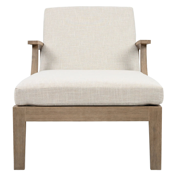 SwayLiving SwayLiving Martinique Wood Patio Chaise Lounge