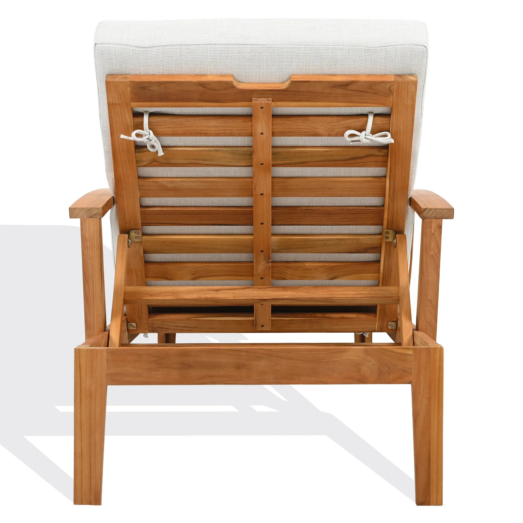 SwayLiving SwayLiving Martinique Teakwood Patio Chaise Lounge