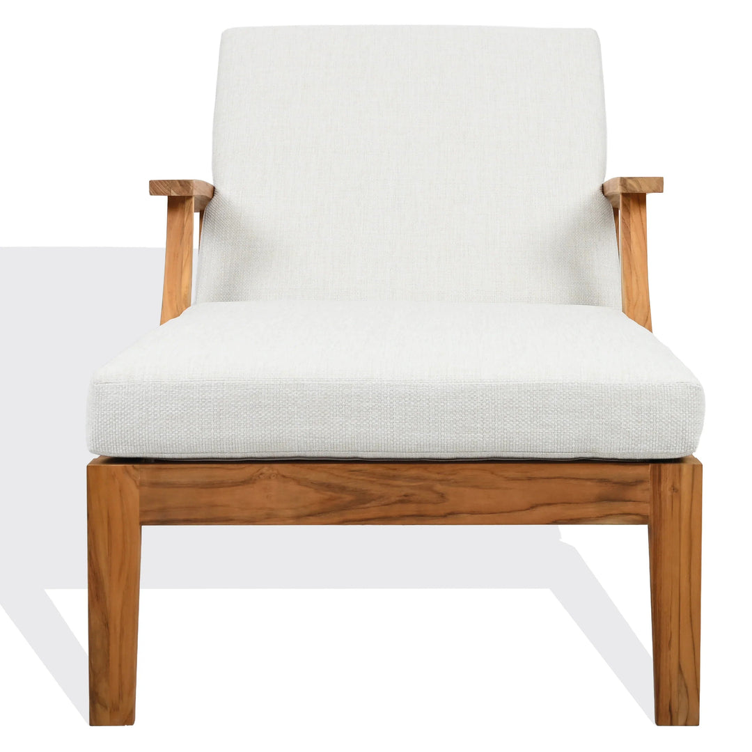 SwayLiving SwayLiving Martinique Teakwood Patio Chaise Lounge