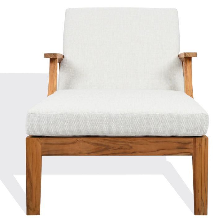 SwayLiving SwayLiving Martinique Teakwood Patio Chaise Lounge