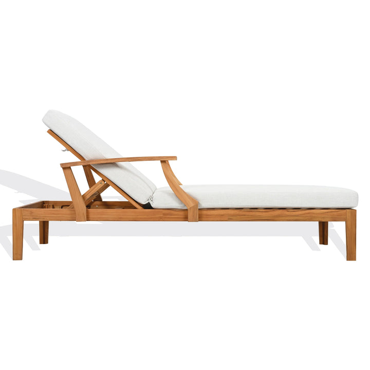 SwayLiving SwayLiving Martinique Teakwood Patio Chaise Lounge