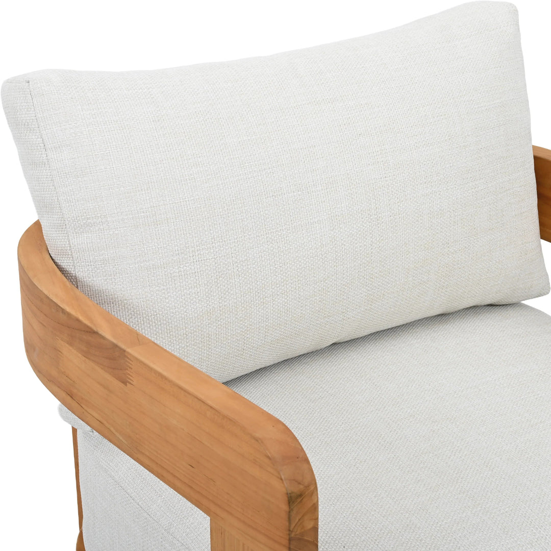 SwayLiving Achilles Teak Patio Chair OUTDOOR CHAISE LOUNGES