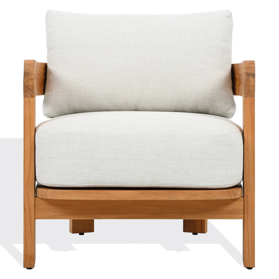 SwayLiving Achilles Teak Patio Chair OUTDOOR CHAISE LOUNGES