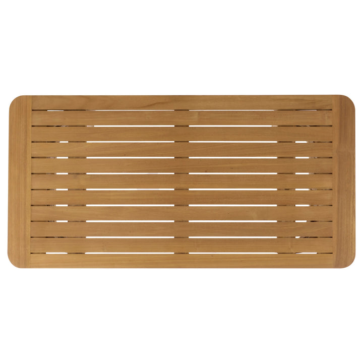 SwayLiving SwayLiving Skipper Teak And Hyacinth Outdoor Coffee Table