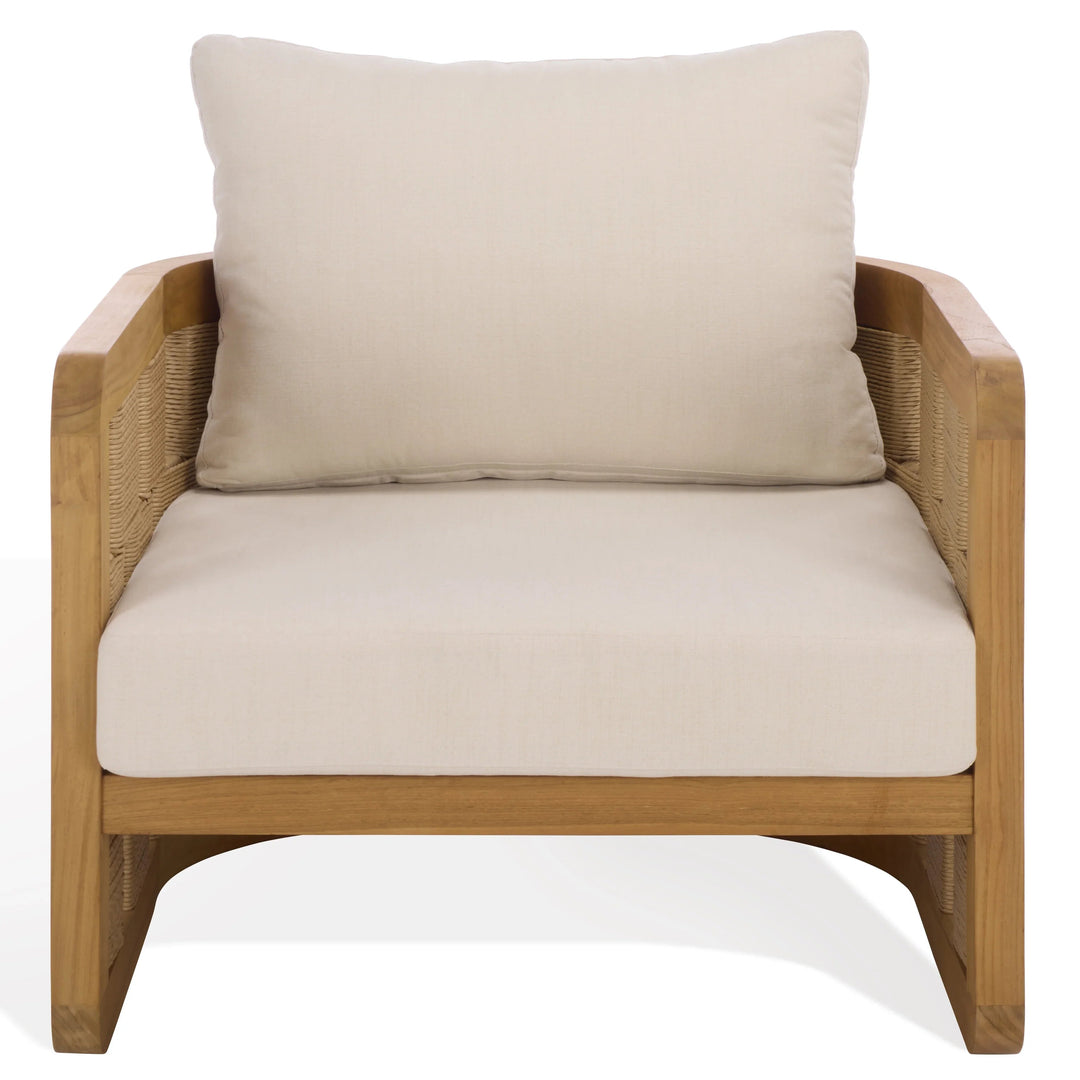 SwayLiving SwayLiving Skipper Teak And Hyacinth Patio Chair