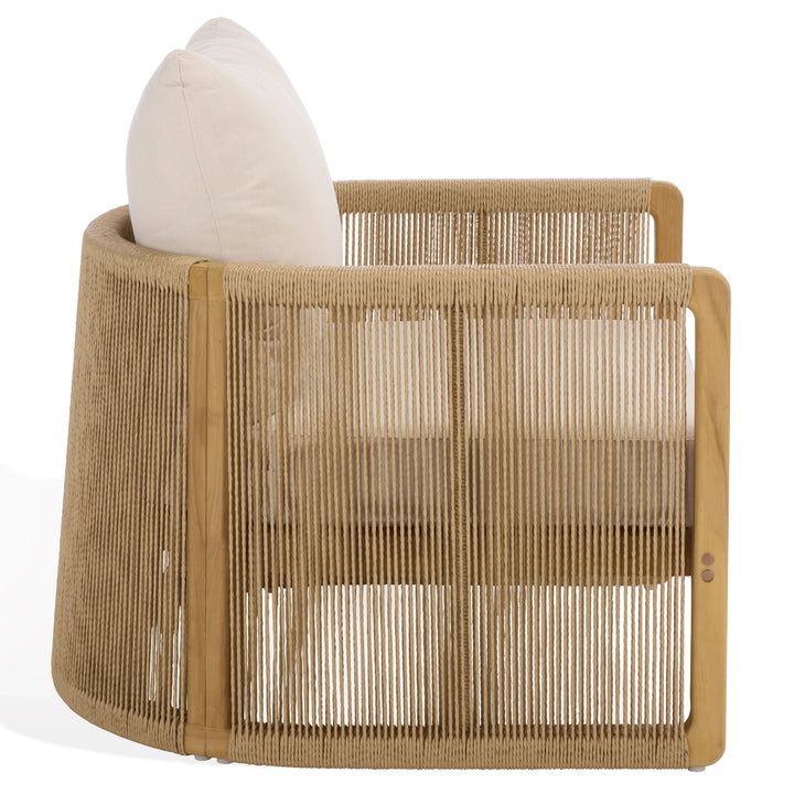 SwayLiving SwayLiving Gale Teak And Hyacinth Patio Chair