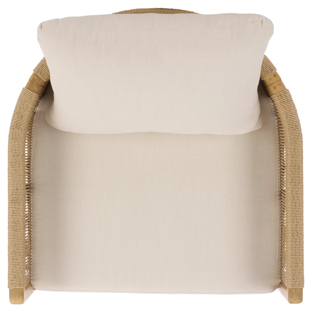 SwayLiving SwayLiving Gale Teak And Hyacinth Patio Chair