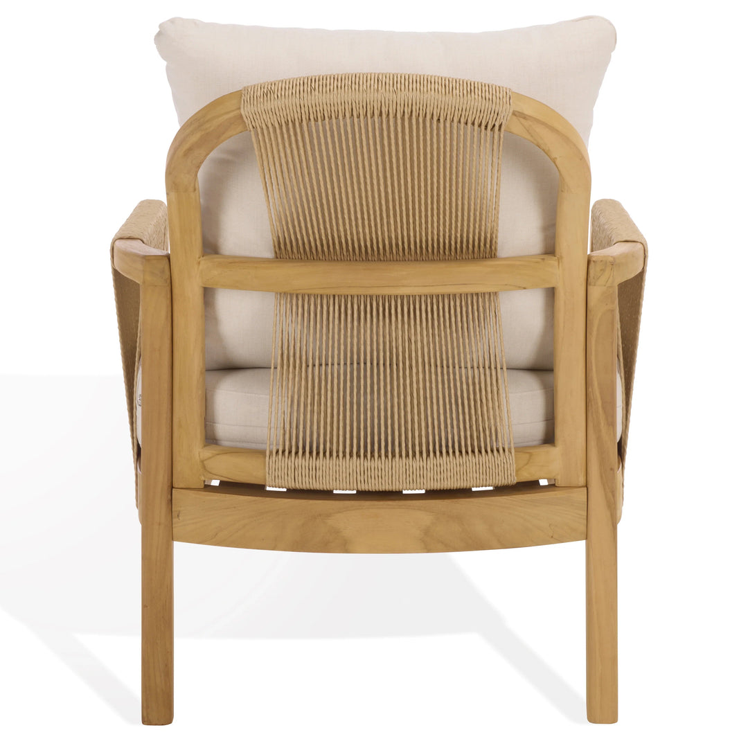 SwayLiving SwayLiving Rogers Teak And Hyacinth Patio Chair