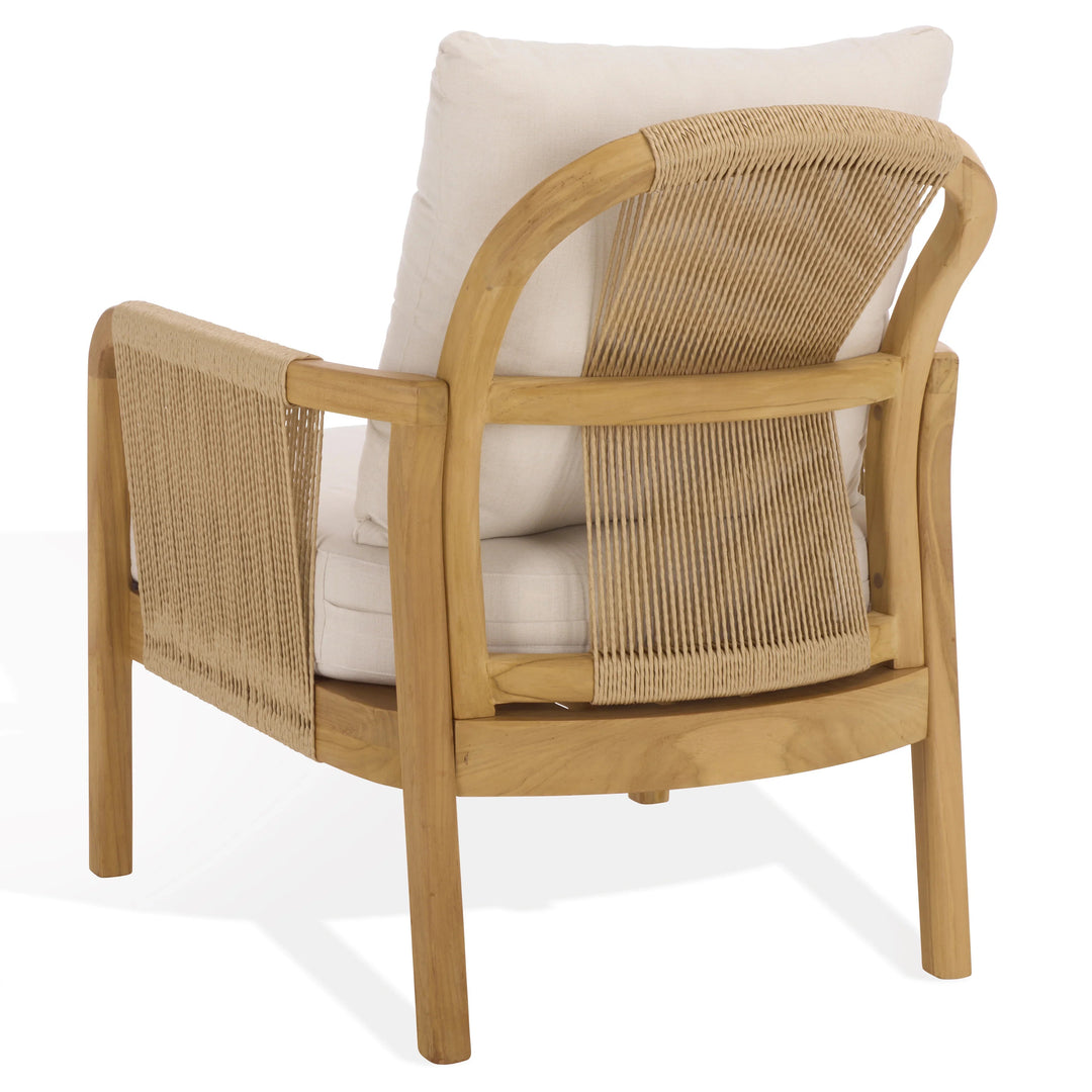 SwayLiving SwayLiving Rogers Teak And Hyacinth Patio Chair