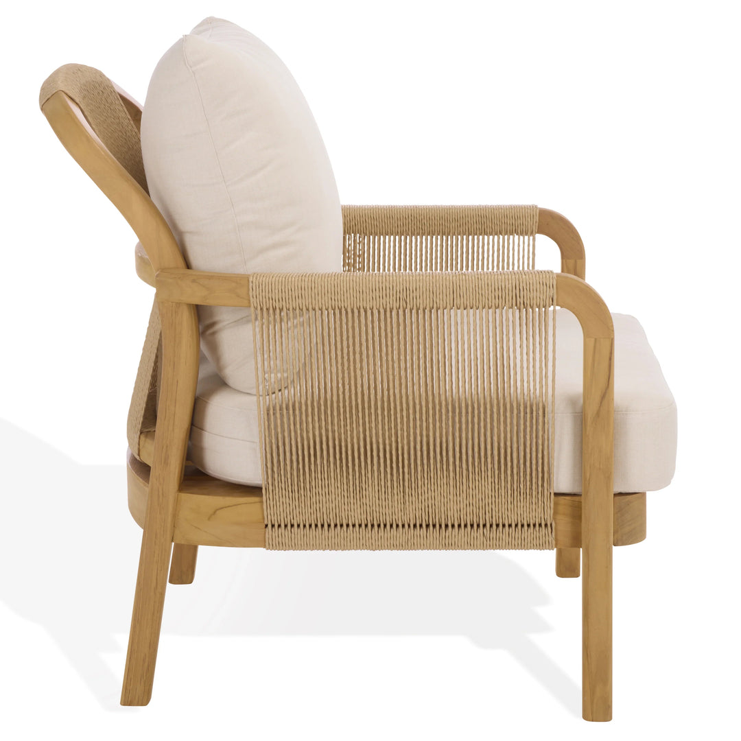 SwayLiving SwayLiving Rogers Teak And Hyacinth Patio Chair