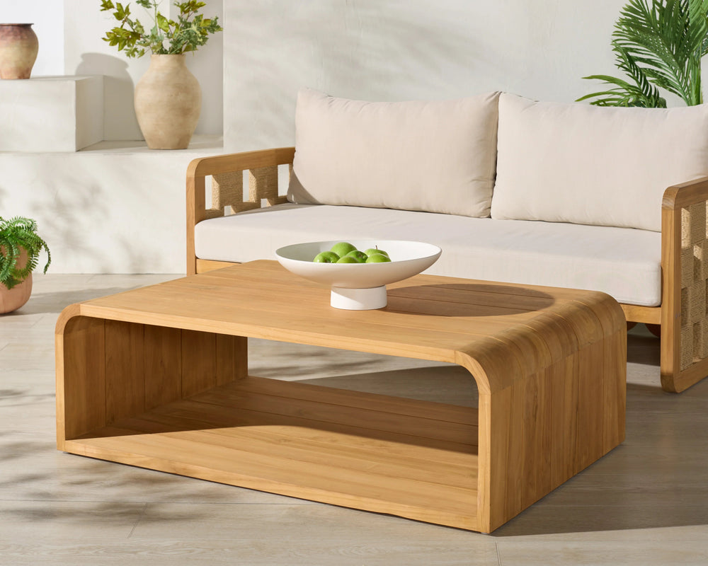 SwayLiving SwayLiving Cove Teak Outdoor Coffee Table