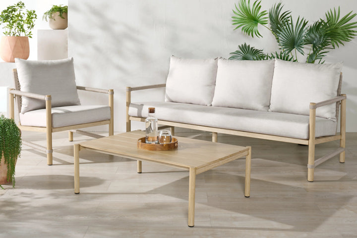 SwayLiving SwayLiving Dorianna Aluminum Patio Coffee Table