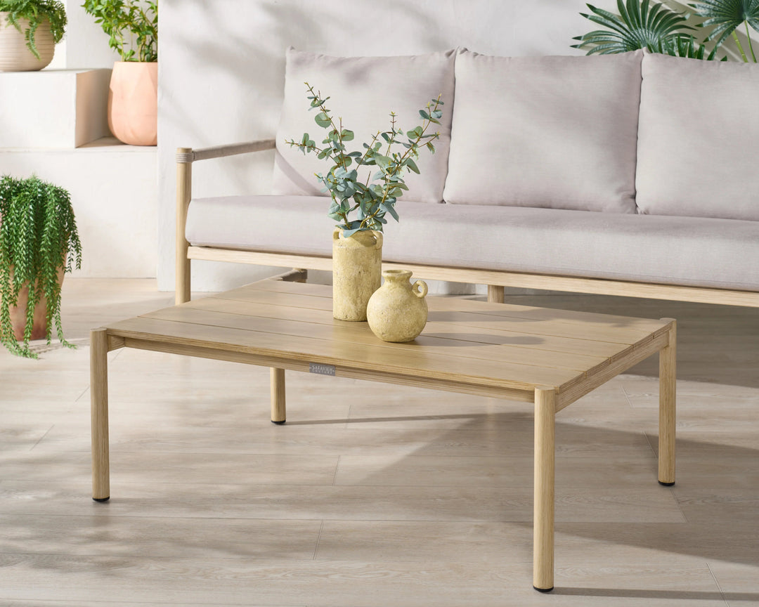 SwayLiving SwayLiving Dorianna Aluminum Patio Coffee Table