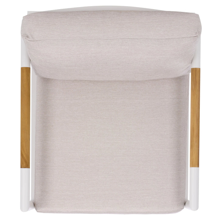 SwayLiving SwayLiving Chryssa Aluminum And Teak Patio Chair