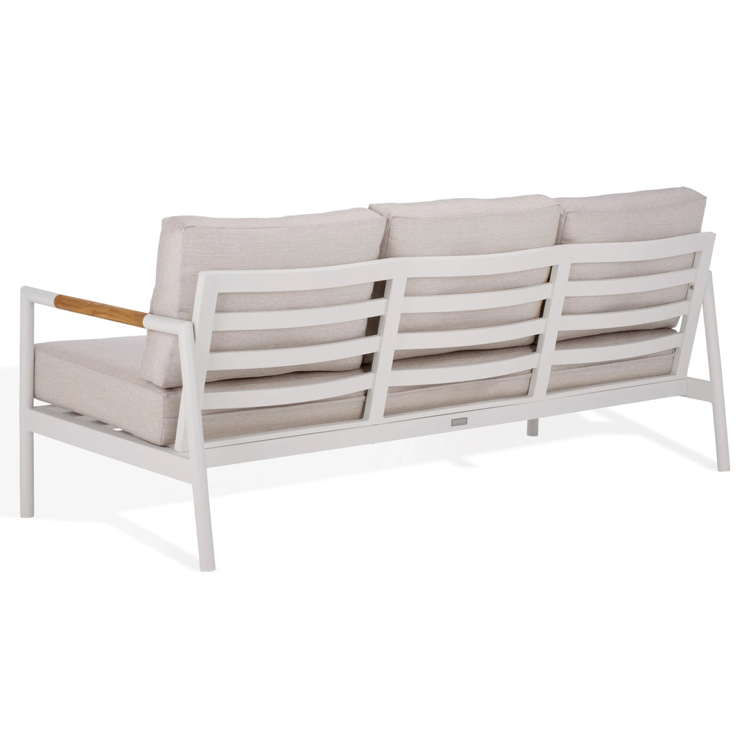 SwayLiving SwayLiving Chryssa Aluminum And Teak Patio Sofa