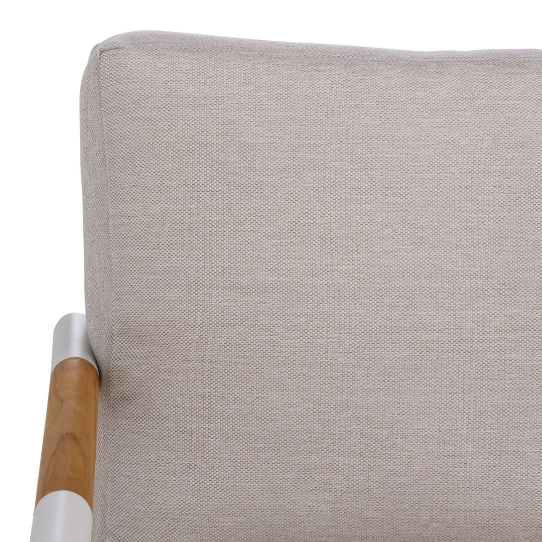 SwayLiving SwayLiving Chryssa Aluminum And Teak Patio Sofa