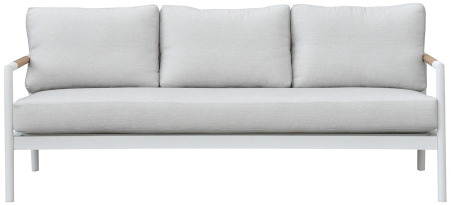 SwayLiving SwayLiving Chryssa Aluminum And Teak Patio Sofa