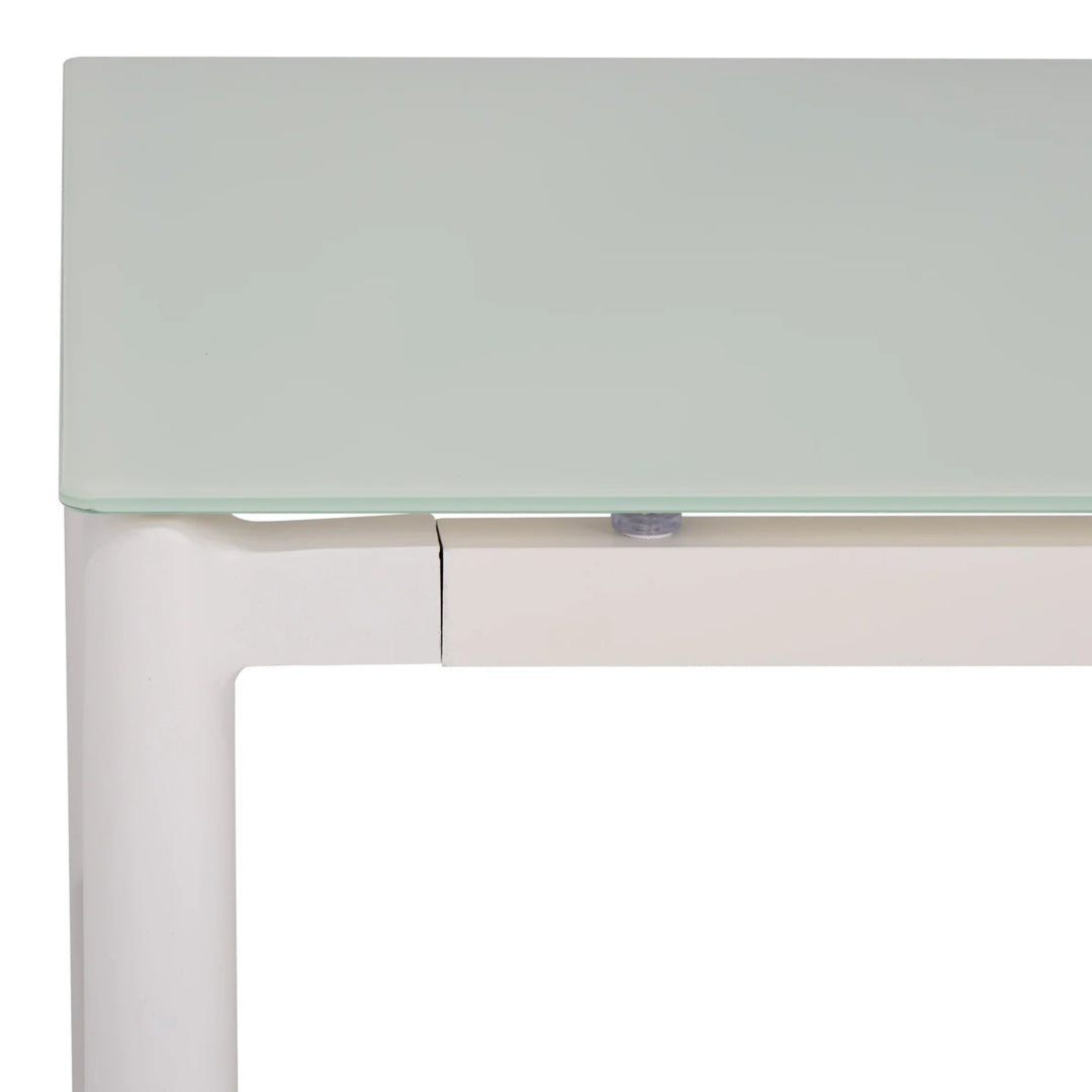 SwayLiving SwayLiving Chryssa Aluminum And Teak Patio Coffee Table