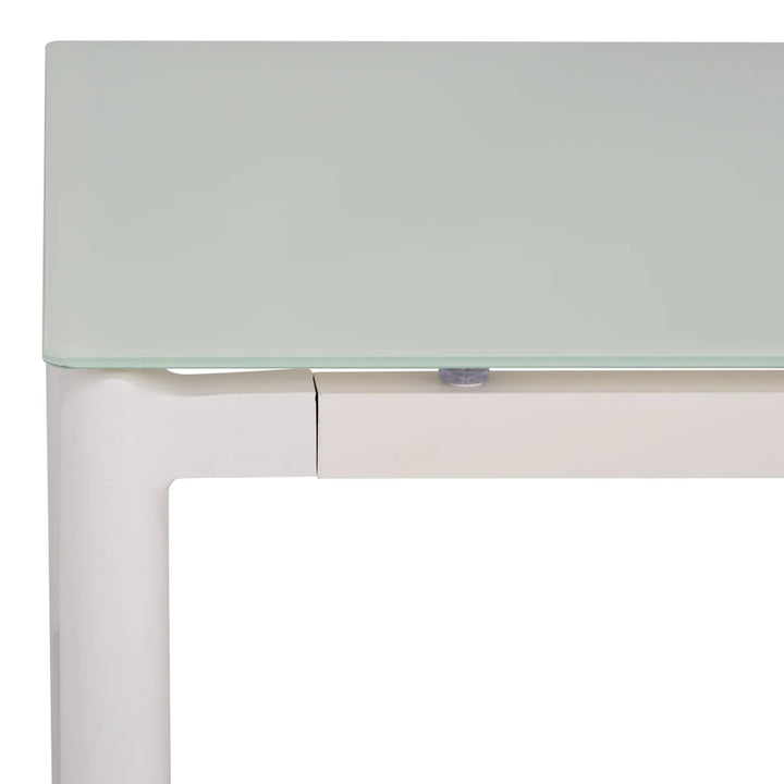 SwayLiving SwayLiving Chryssa Aluminum And Teak Patio Coffee Table