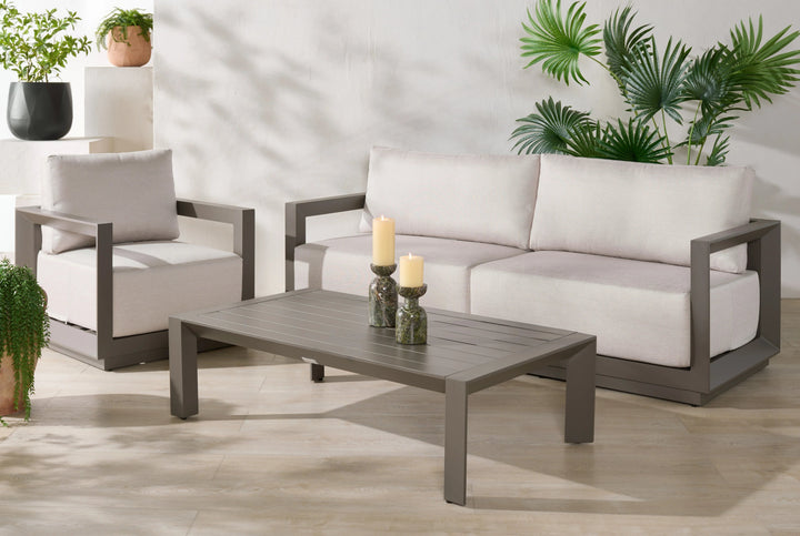 SwayLiving SwayLiving Donaldo Aluminum Outdoor Coffee Table
