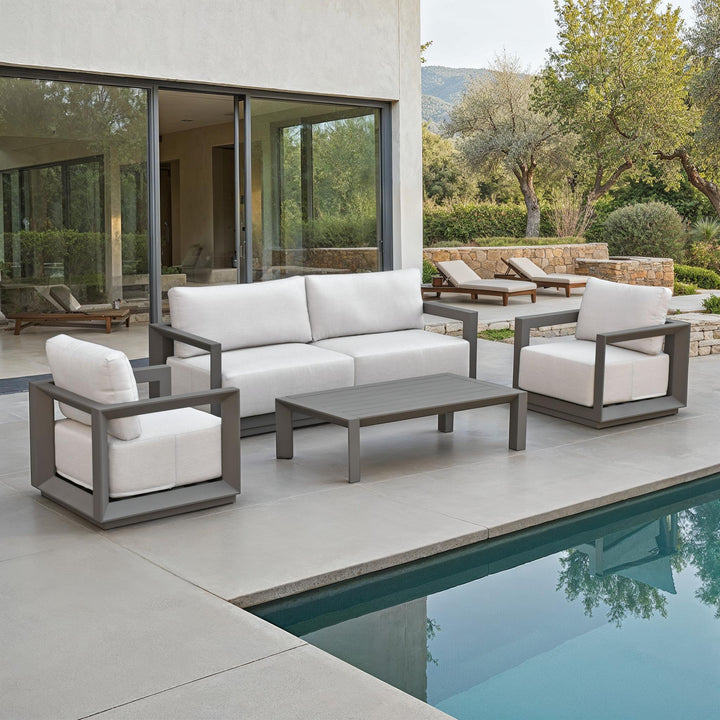 SwayLiving SwayLiving Donaldo Aluminum Outdoor Sofa