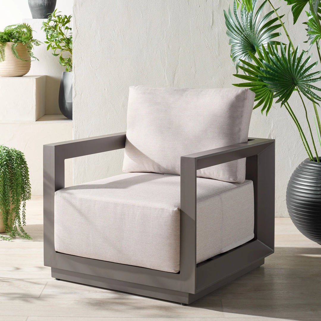 SwayLiving SwayLiving Donaldo Aluminum Outdoor Lounge Chair