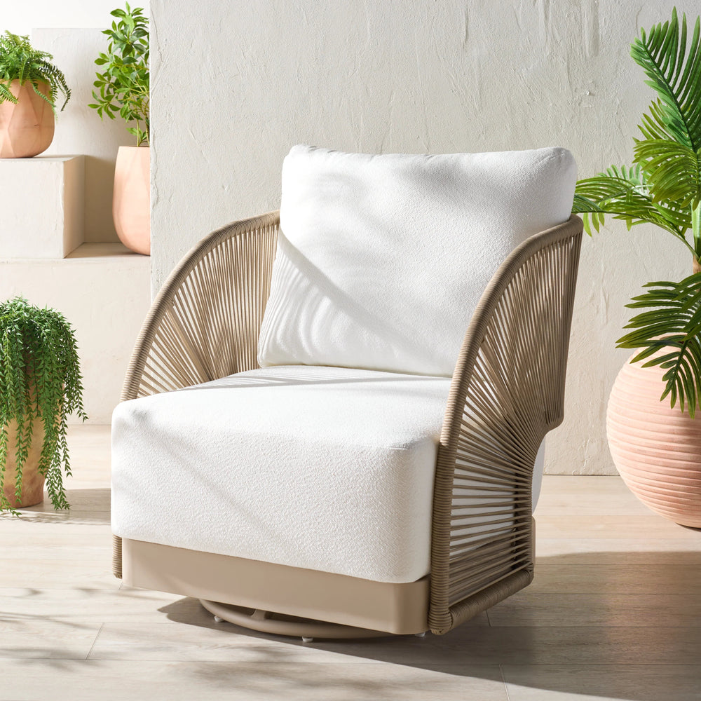 SwayLiving Adelandra Swivel Outdoor Chair OUTDOOR CHAISE LOUNGES