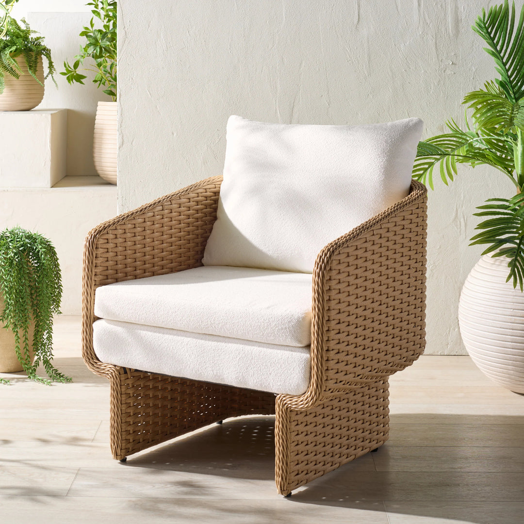 SwayLiving SwayLiving Giuseppe Rattan Weaving Outdoor Chair