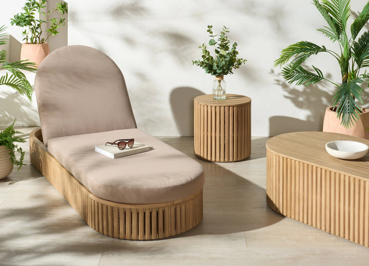 SwayLiving SwayLiving Arielle Eucalyptus Wood Coffee Table