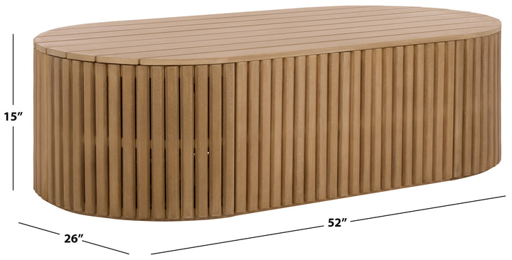 52"W x 26"D x 15"H