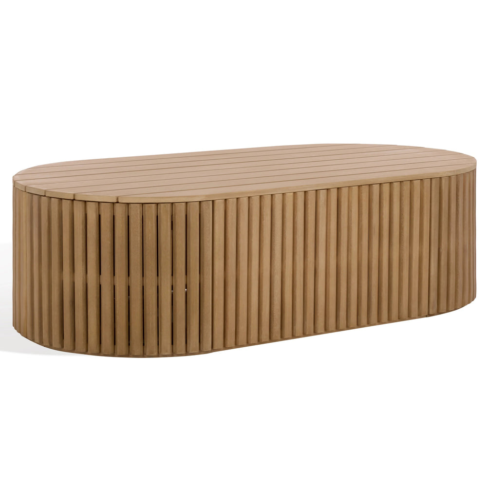 SwayLiving SwayLiving Arielle Eucalyptus Wood Coffee Table
