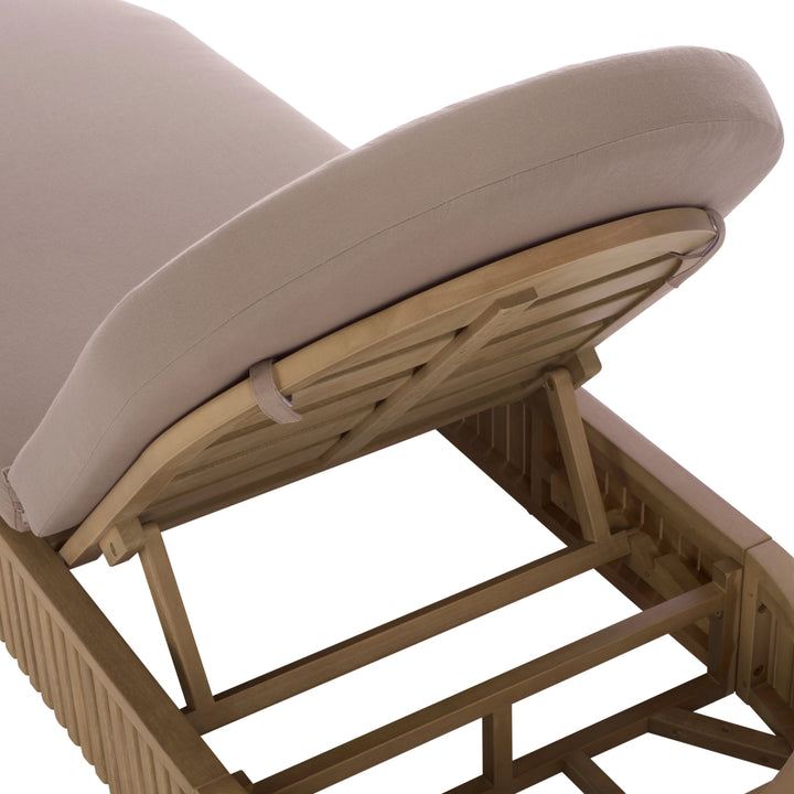 SwayLiving SwayLiving Arielle Eucalyptus Wood Sun Lounger