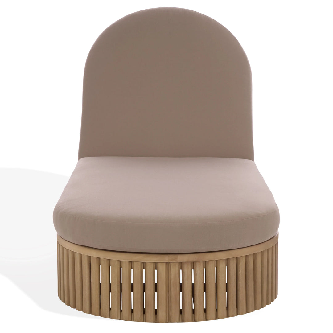 SwayLiving SwayLiving Arielle Eucalyptus Wood Sun Lounger