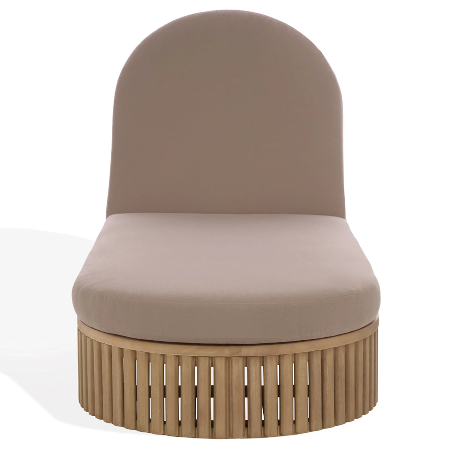 SwayLiving SwayLiving Arielle Eucalyptus Wood Sun Lounger