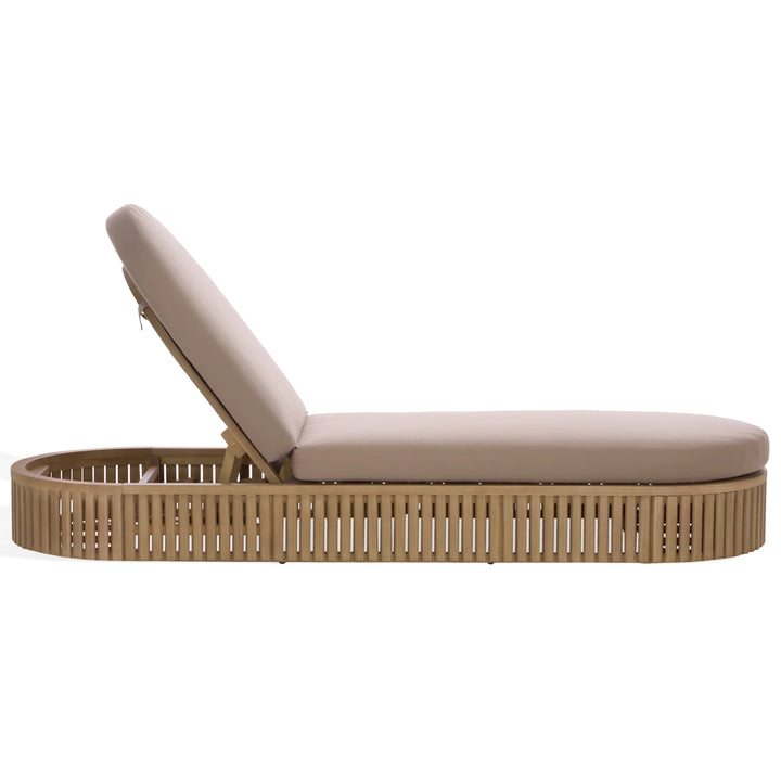 SwayLiving SwayLiving Arielle Eucalyptus Wood Sun Lounger
